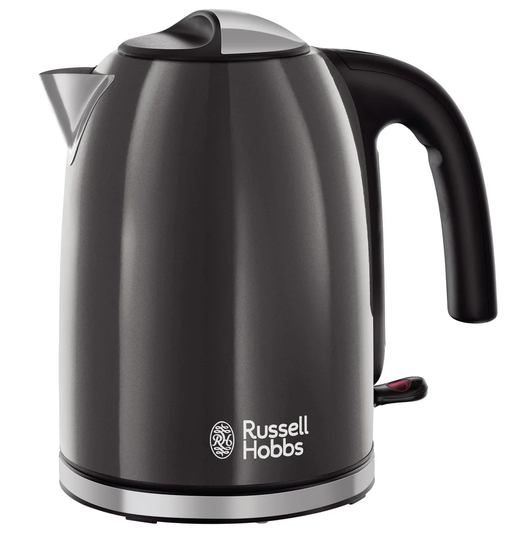 Colours Plus 1.7L Stainless Steel Electric Kettle