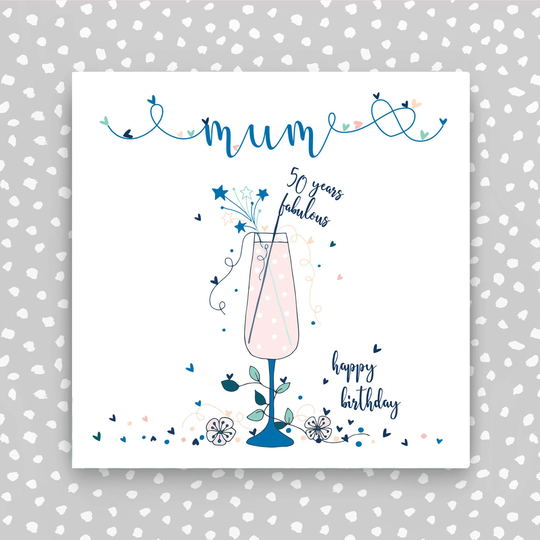Mum 50Th Birthday Card
