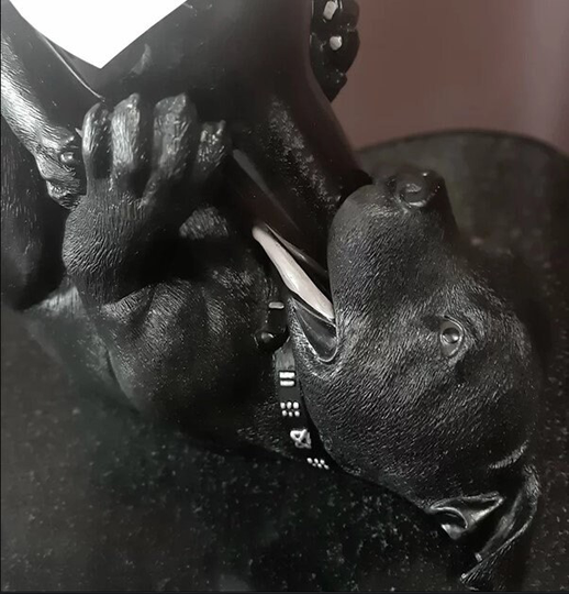 staffordshire Terrier Wine/Bottle Holder