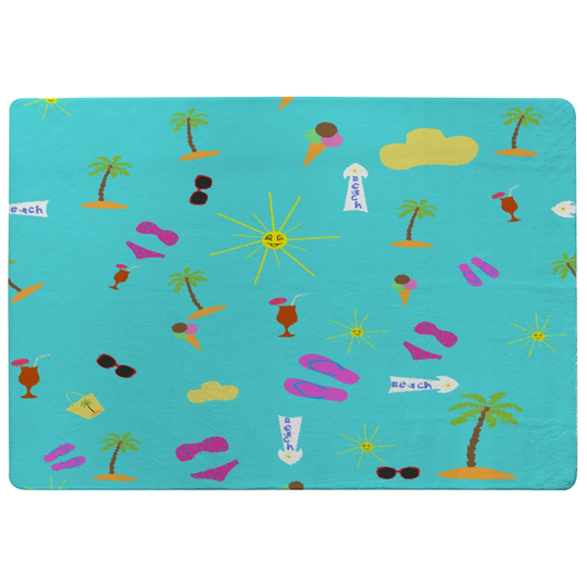 Necaise Green Area Rug