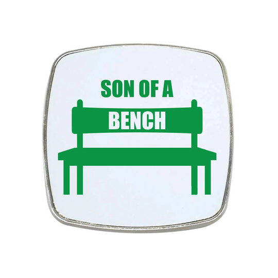 Son Of A Bench - The Good Place Inspired Square Magnet Metal Framed