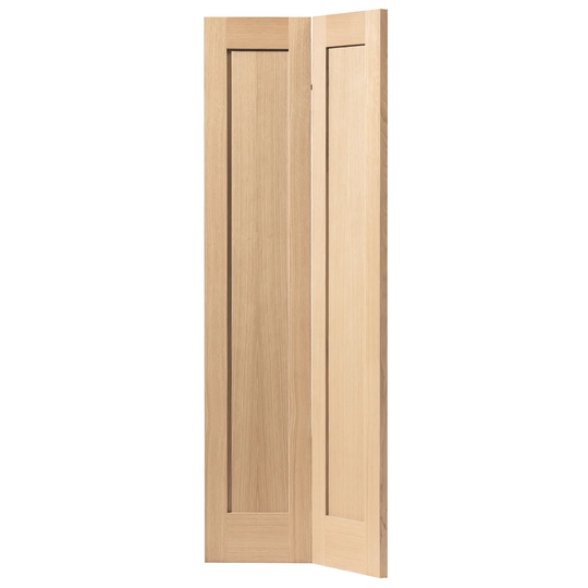 Etna Oak Bi-Fold Internal Door Unfinished