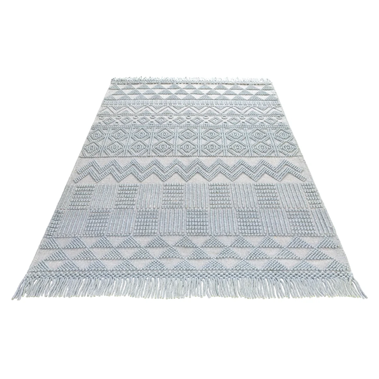 Gunhilda Handwoven Grey Rug