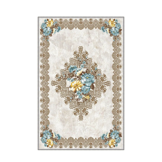 Lulie Flatweave Brown Rug
