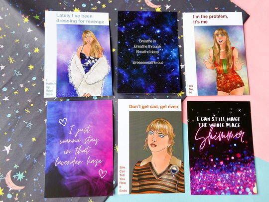 Midnights Postcard Set, Swifties Gift