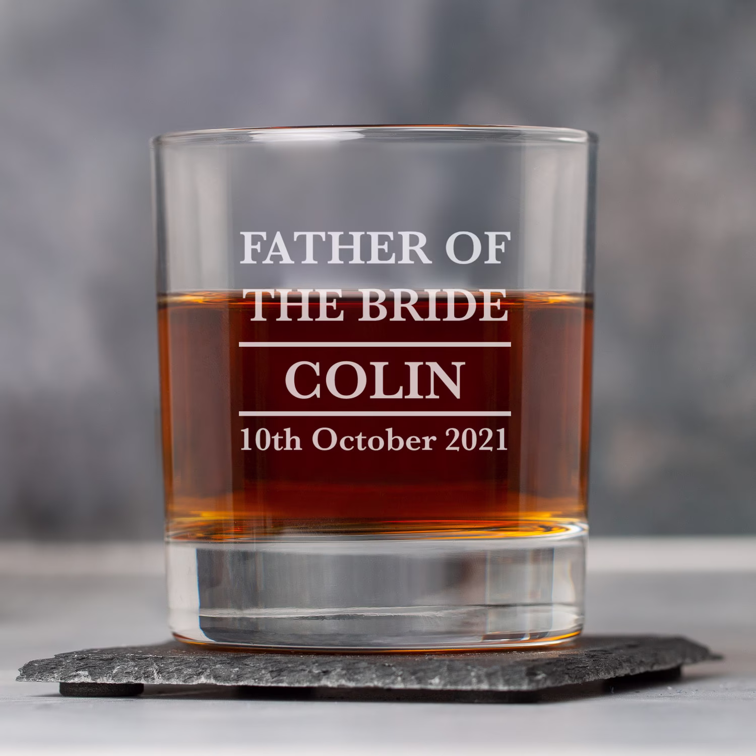 Personalised Father Of The Bride Tumblers Whisky Glass Gifts Ideas Presents For Wedding Favours Thank You Tokens Him Mens