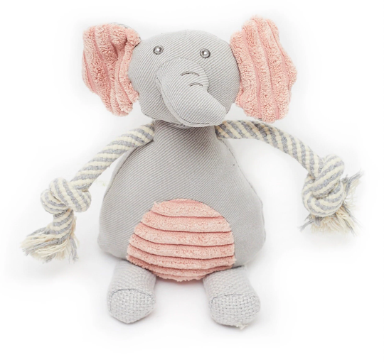 Puppy's First Elephant Toy With Rope Arms