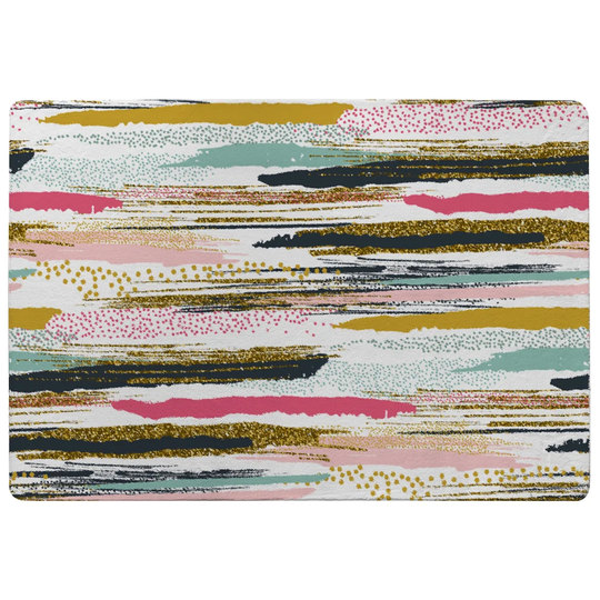 Nettles Shaggy White Area Rug