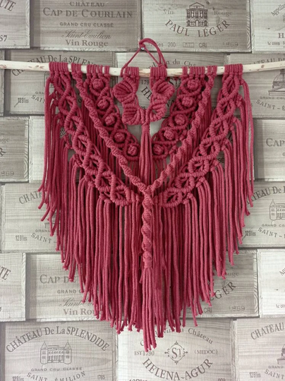 Macrame Wall Hanging Freya, Bohemian Style Gift Idea, Home Decor