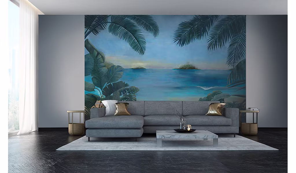 Adhesive Wallpaper, Hand-Painted By An Artist, Peel & Stick Removable Wallpaper 3D Self Adhesive Vinyl Decorative Art For All Interiors
