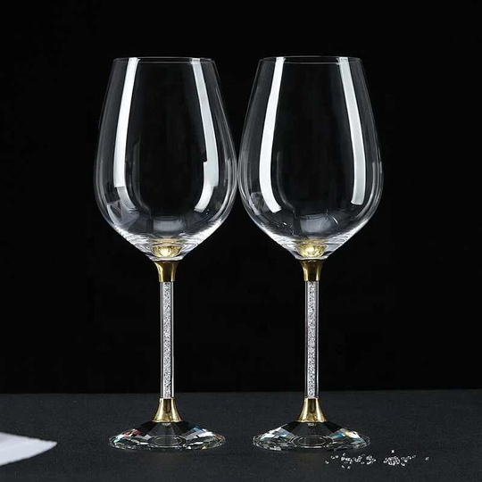 Diamond Wine Glasses