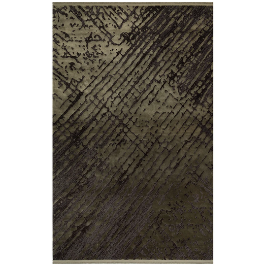 Zoya Machine Woven Black/Grey Rug