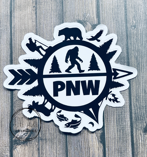 Waterproof Weatherproof Vinyl Sticker | High Quality Rugged Car Decal Laptop Stickers Window Decals