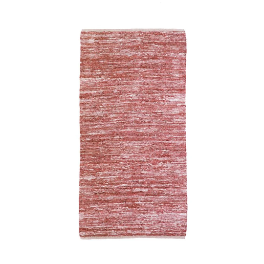 Kuehn Skin Braided Pink Rug