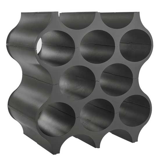 10 Bottle Tabletop/Countertop Wine Bottle Rack