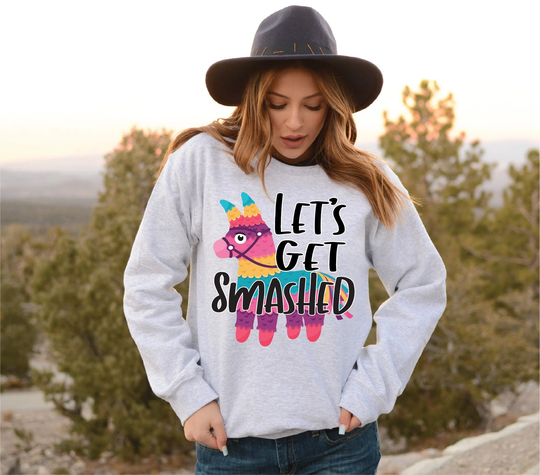 Let's Get Smashed Sweatshirts, My Final Fiesta Hoodies, Bridesmaid Gift, Mexico Theme Bachelorette