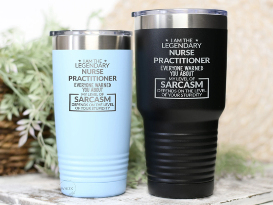 Nurse Practitioner Gifts, Np Tumbler, Funny Best Practioner Graduation Birthday Retirement Women Cup T318