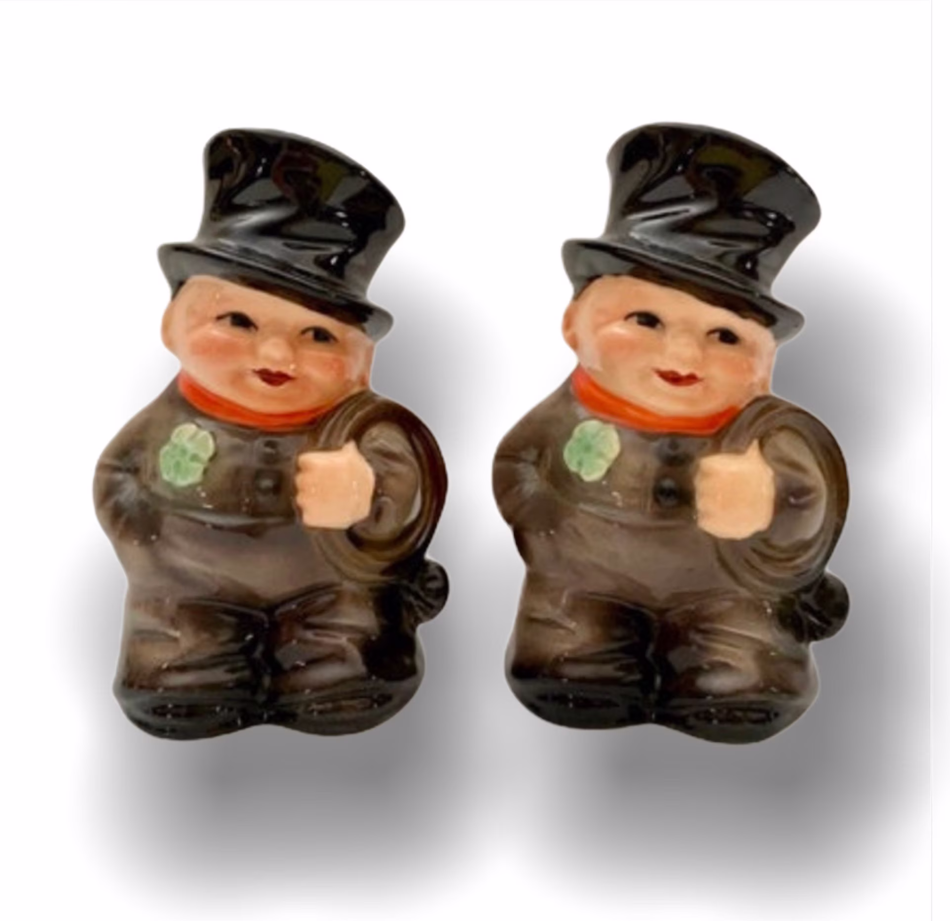 Vintage Goebel Irish Chimney Sweeps Salt Or Pepper Single Shaker West Germany 1972
