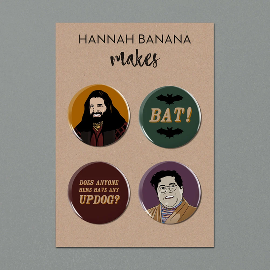 What We Do in The Shadows Magnet Set, Fridge Magnets Gift, Tv Show Handmade Geeky Gifts, Kitchen Accessories, Film Pop Culture Presents
