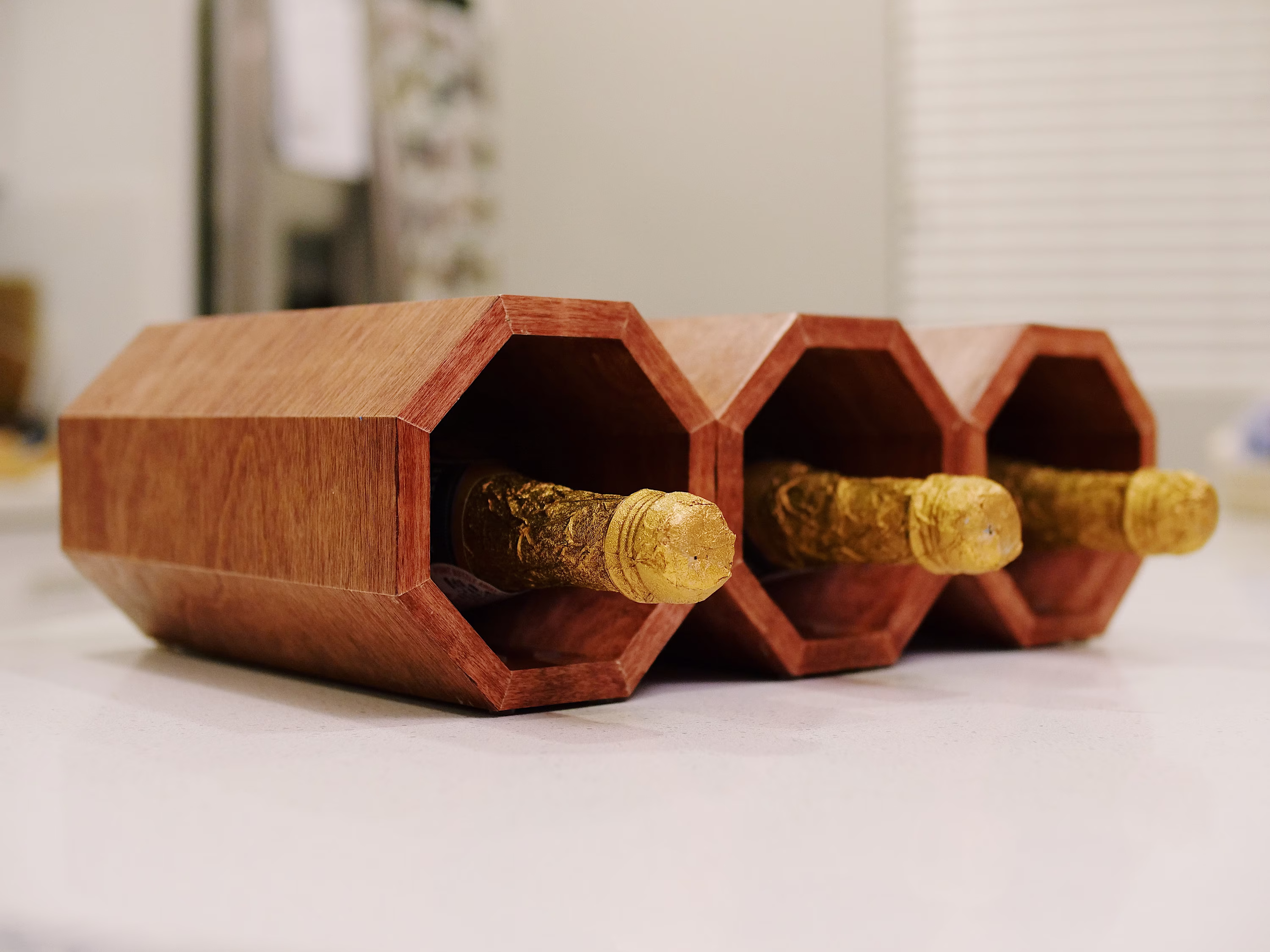stackable Wood Wine Holder, Holder, Wine Racks, Countertop Racks