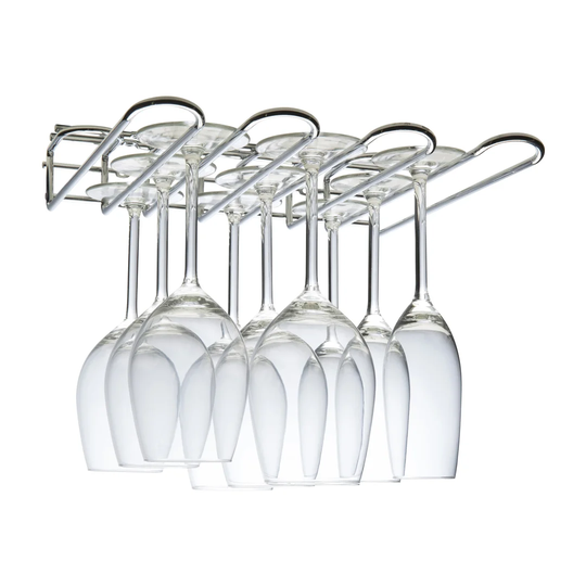 Metro Wall Mounted Wine Glass Rack