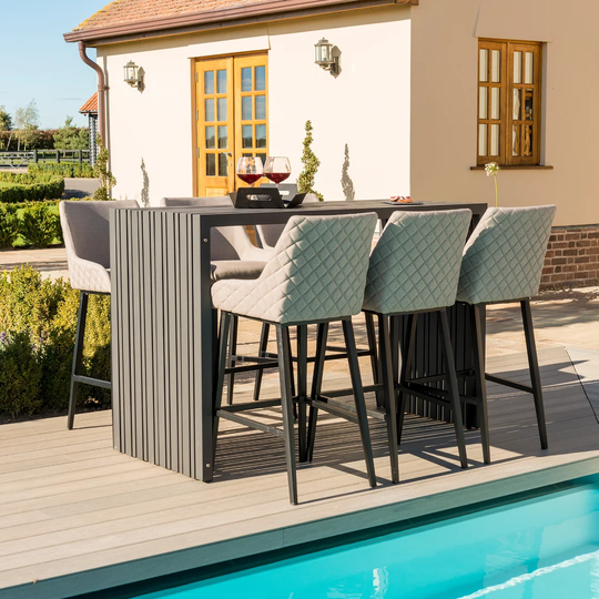 Lorain 6 Seat Rectangular Bar Set