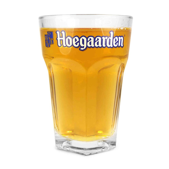 Official Nucleated Hoegaarden Pint / Pot Beer Glass