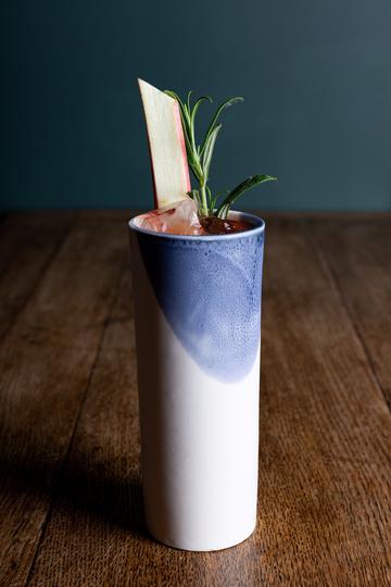 Classic Collection Highball Ceramic Mug - Blue