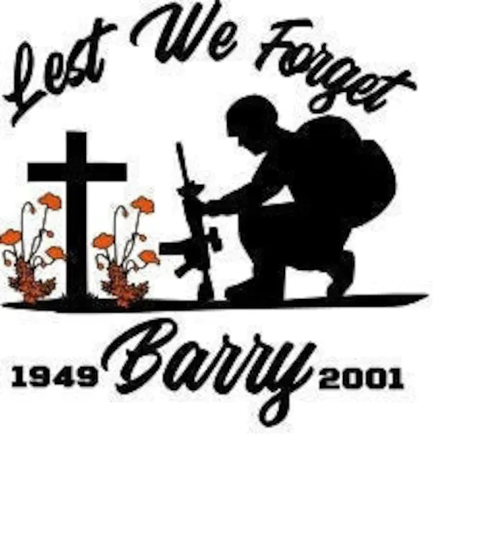 Personalised Lest We Forget Door/Wall Sign Art Quote Vinyl Sticker Window Laptop Vinyl Decal Car Decal