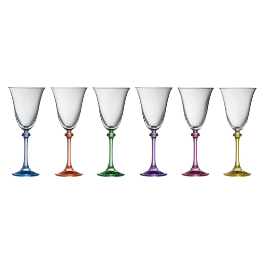 Liberty Glass 6 Piece Champagne Flute Set