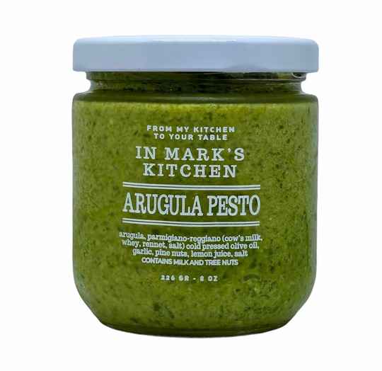 In Mark's Kitchen Fresh Artisanal Arugula Pesto