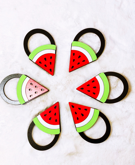 Watermelon Slice Tray Attachments, Embellishments, Mini Watermelon Attachment For Tiered Tray, Sign