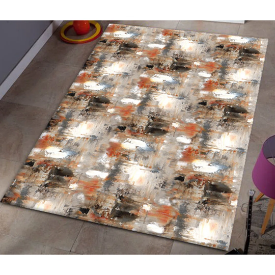 Dallton Flatweave White/Grey/Brown Rug