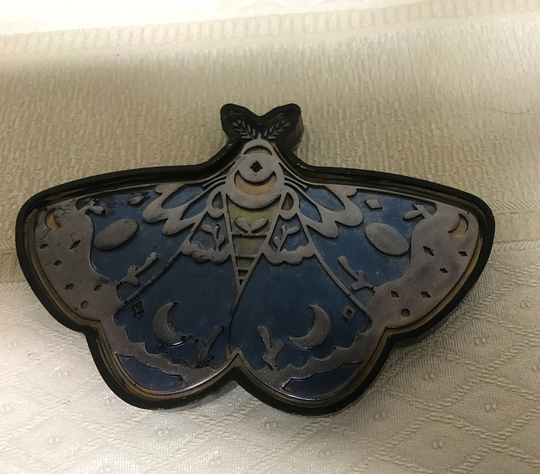 Custom Moon Moth Coaster | Set Of 6