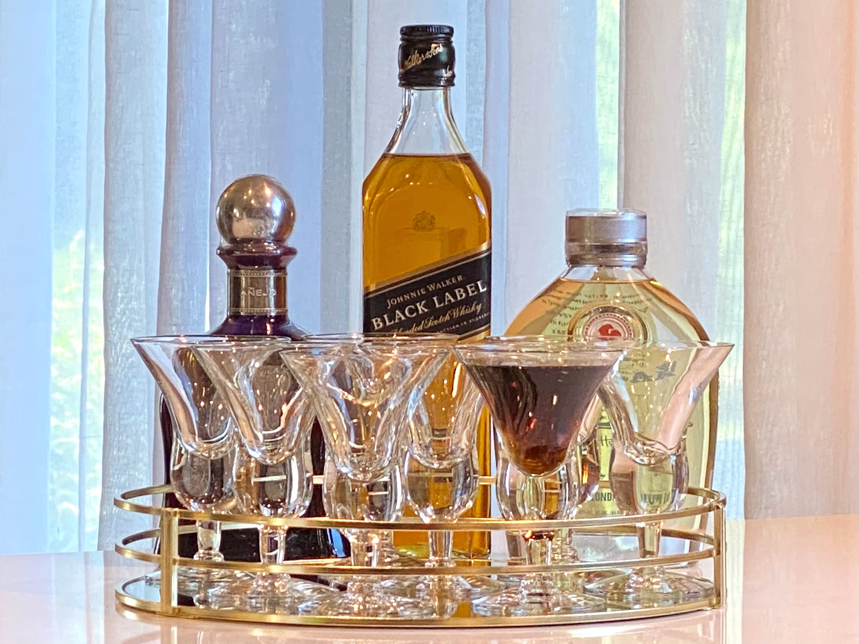 Crystal Cocktail Glasses