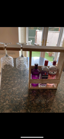 Handmade Gin/Wine Rack