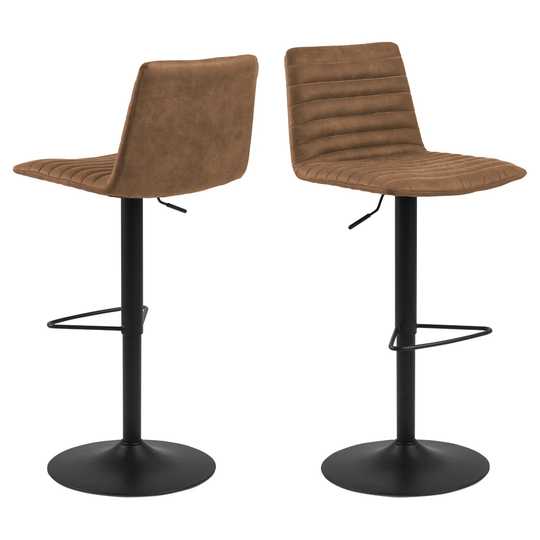 Chaim Height Adjustable Swivel Bar Stool