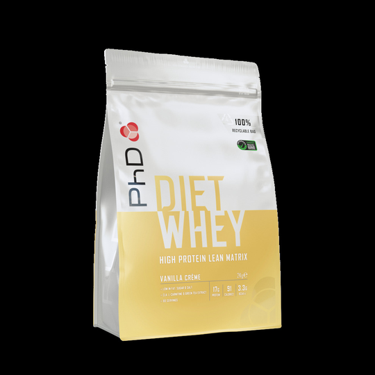(Vanilla Creme, 2 kg) PhD Nutrition Diet Whey Slimming Weight Loss Meal Replacement Protein Shake