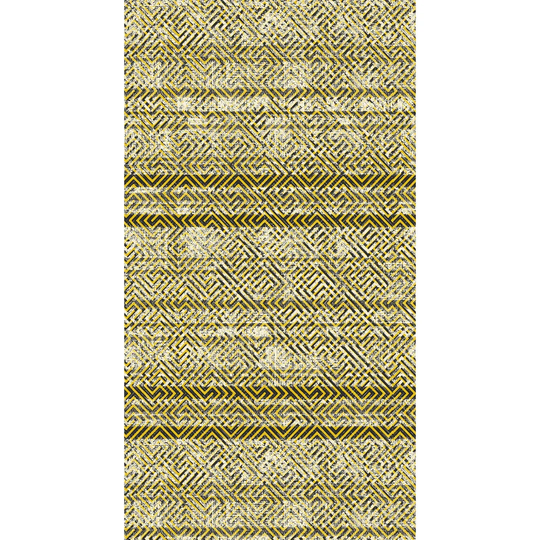 Newell Flatweave Cotton Yellow/White Rug
