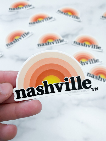Nashville Sticker - 3