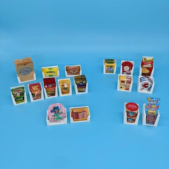 Mini Brands Holder For Cheese, Candy, Pez, Caramels, Bacon, Toys, Bags, Etc