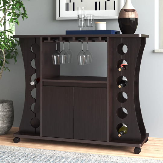 Dennard Bar with Wine Storage