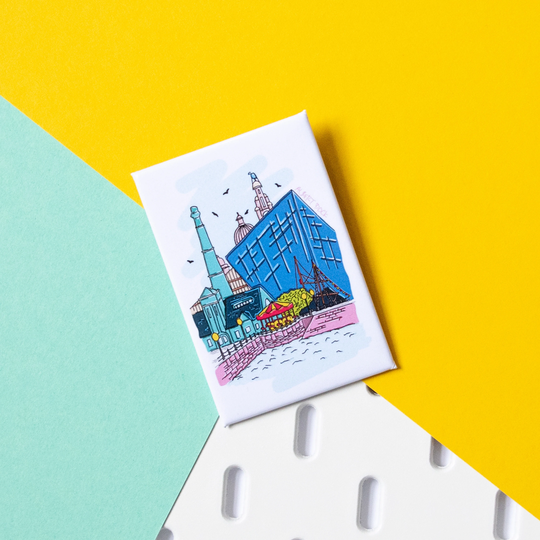 Albert Dock Magnet, Liverpool Landmark