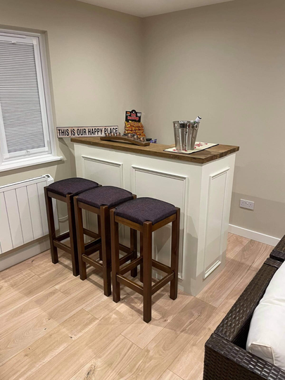 Home Bar , Man Cave Gin Bar, Reception Desk, Micro Pub