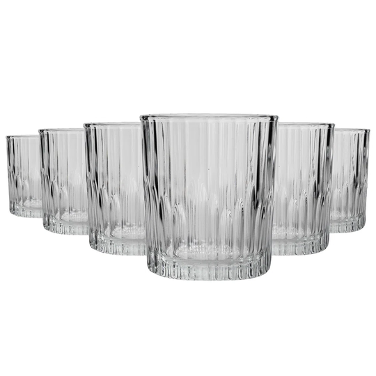Duralex Manhattan Vintage Whisky Glasses - 220Ml - Pack Of 12