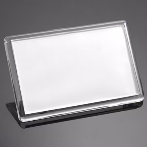 10 X Blank Fridge Magnet Acrylic 70mm 45mm UK Trusted Seller Large Size