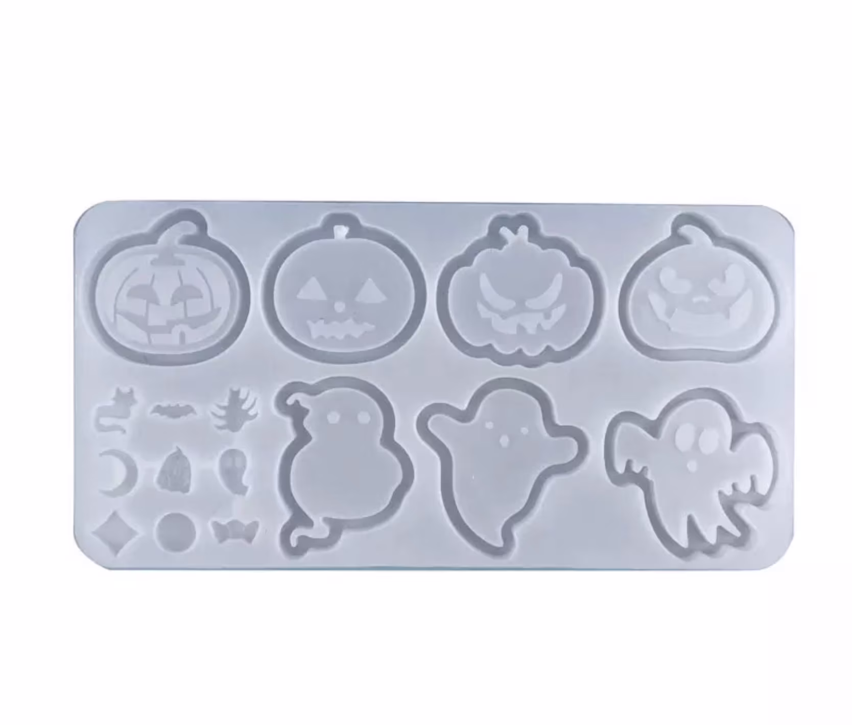 Halloween 16 Cavity Silicone Mould , Craft Moulds, Molds Jewellery Shaker