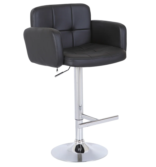 Colquitt Height Adjustable Swivel Bar Stool
