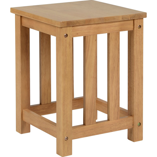 Seconique Pair Of Richmond Dining Room Bar Stools Oak Varnish