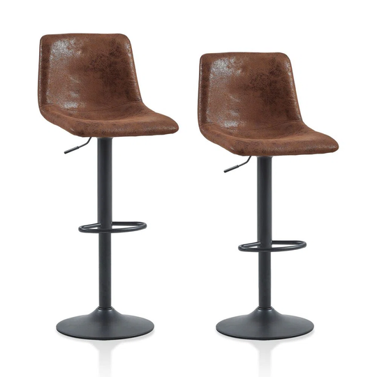 Erelah Height Adjustable Swivel Bar Stool